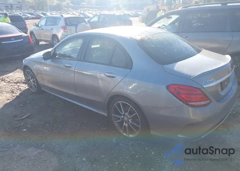 2016 Mercedes-Benz C 450 Amg 4Matic из США, поврежденный, VIN 55SWF6EB0GU143417